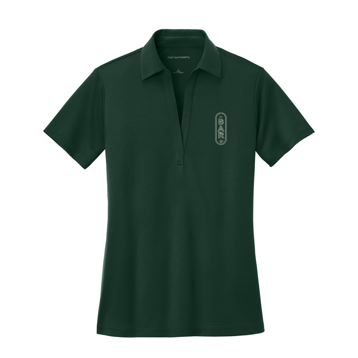 Port Authority Women's Silk Touch Performance Polo - Ilo/The Bar — Dark Green