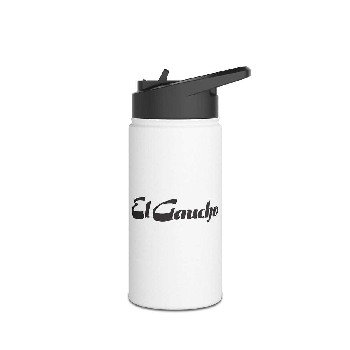 Stainless Steel Water Bottle, Standard Lid - El Gaucho