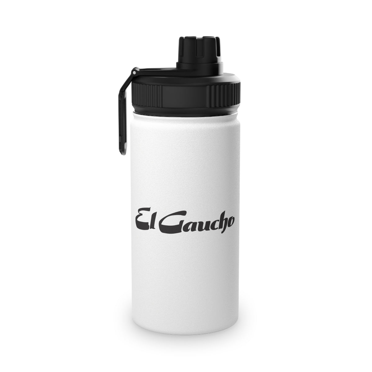 Stainless Steel Water Bottle, Sports Lid - El Gaucho
