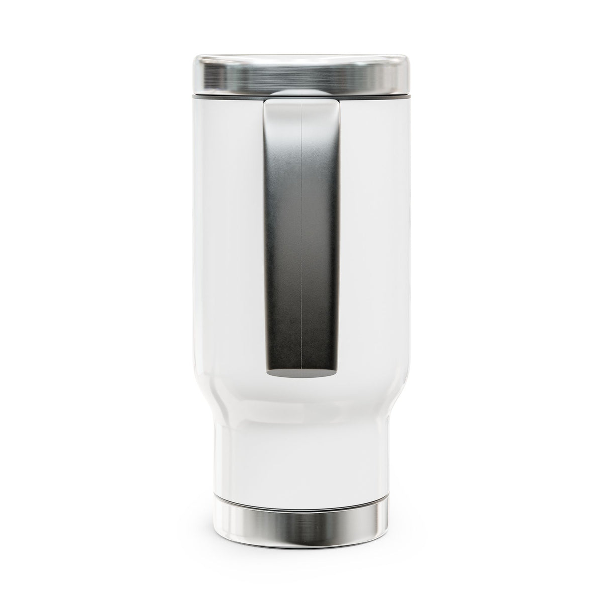Stainless Steel Travel Mug with Handle, 14oz - El Gaucho