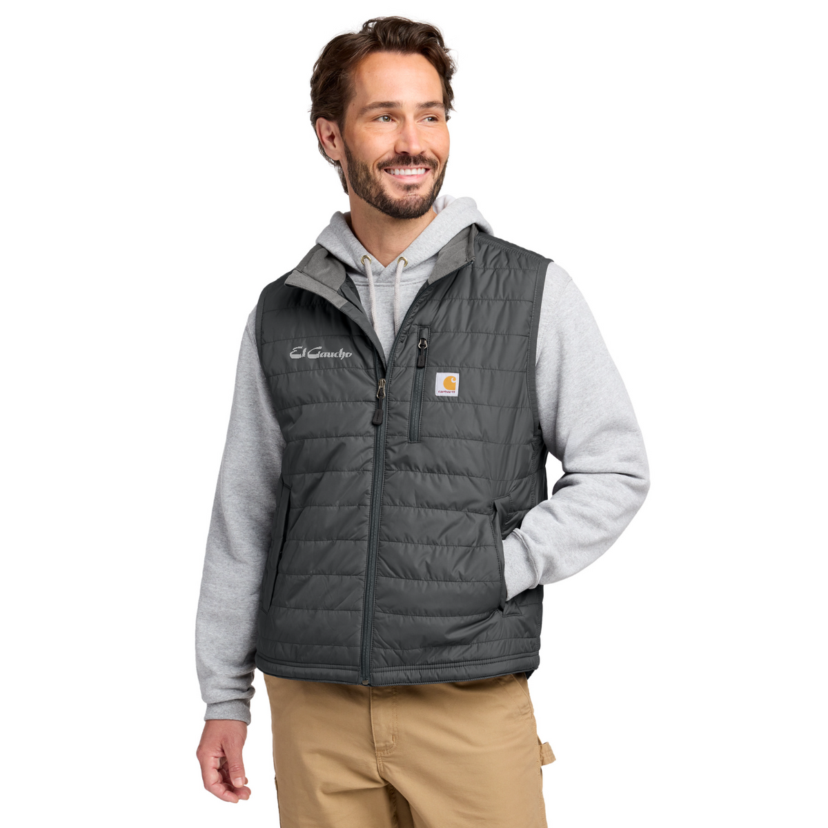 Carhartt Gilliam Vest Embroidered - El Gaucho — model