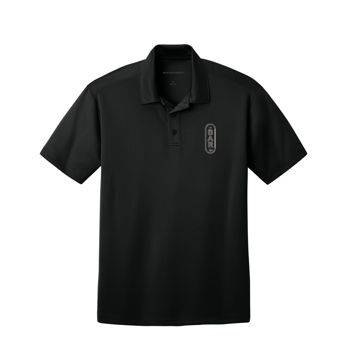 Port Authority Silk Touch Performance Polo - Ilo/The Bar — Black