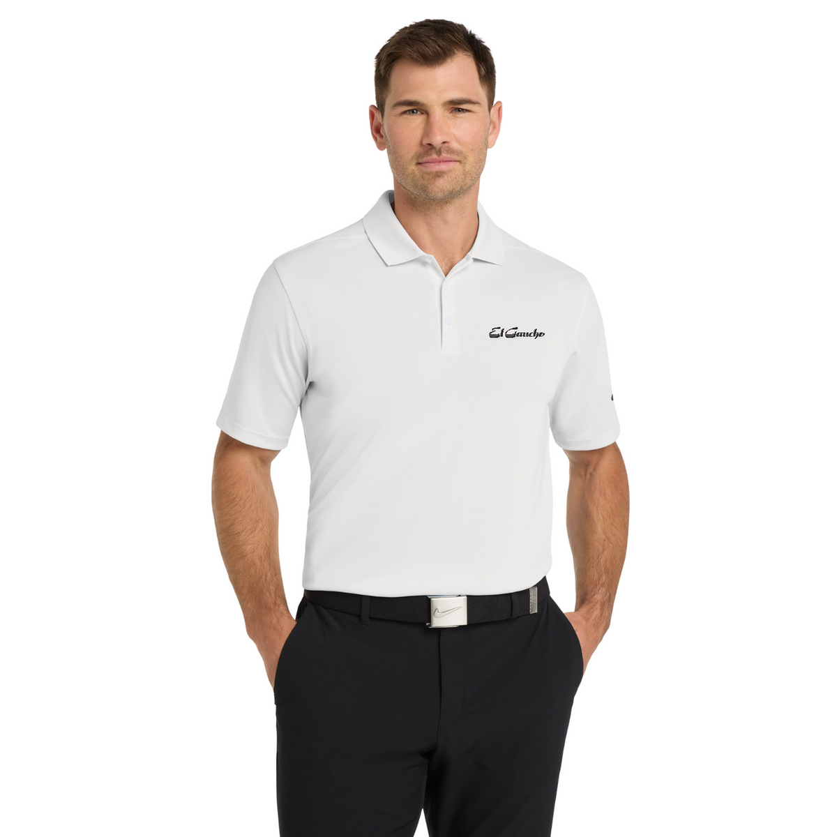 Nike Dri-FIT Micro Pique 2.0 Polo Embroidered - El Gaucho — model