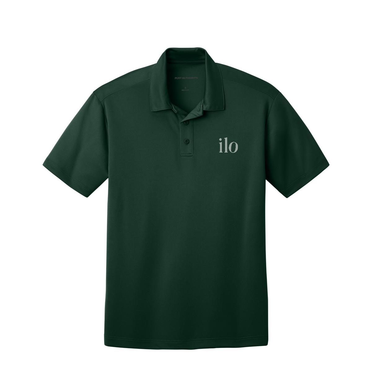 Port Authority Silk Touch Performance Polo - Ilo/The Bar — Dark Green