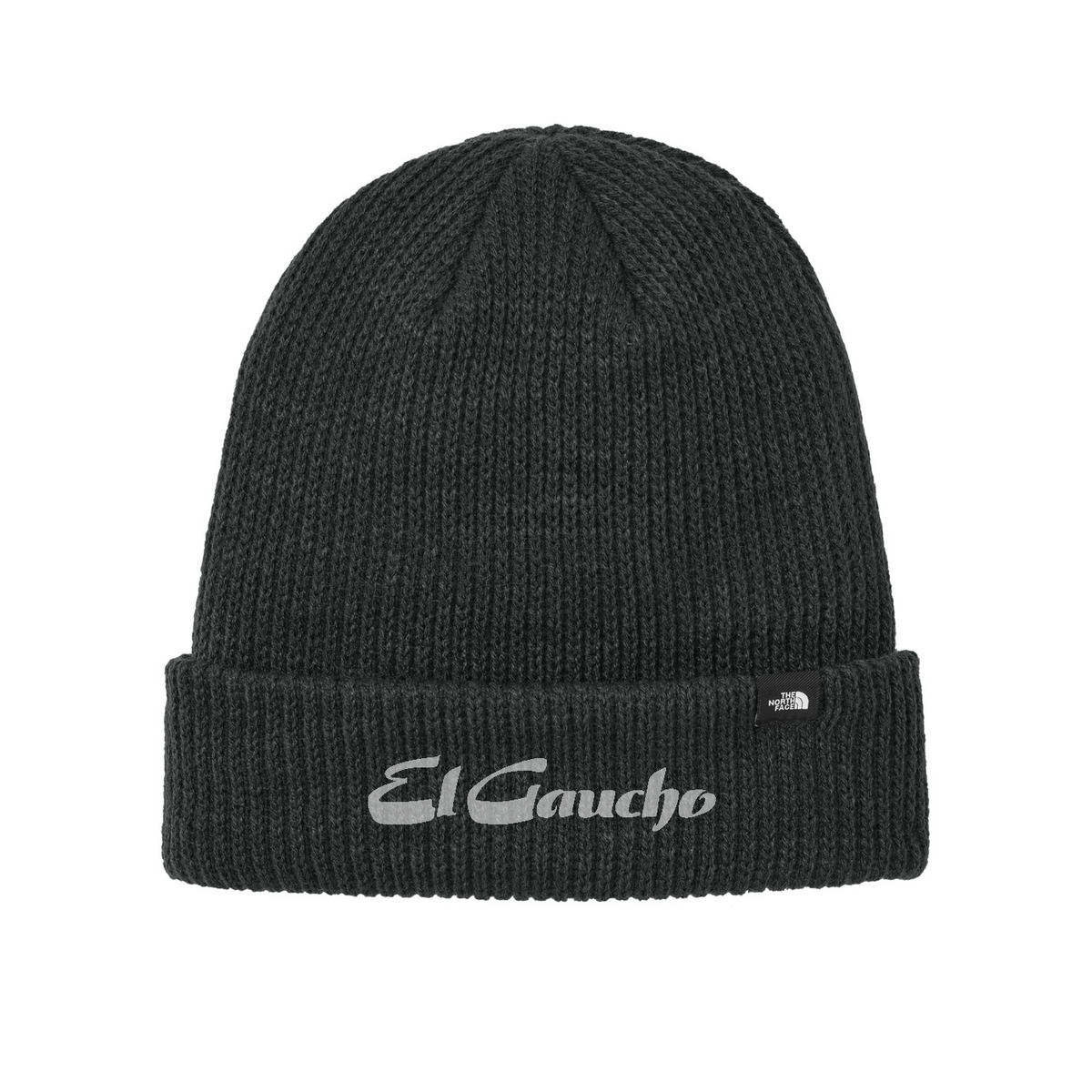 The North Face Truckstop Beanie Embroidered - El Gaucho — TNF Black