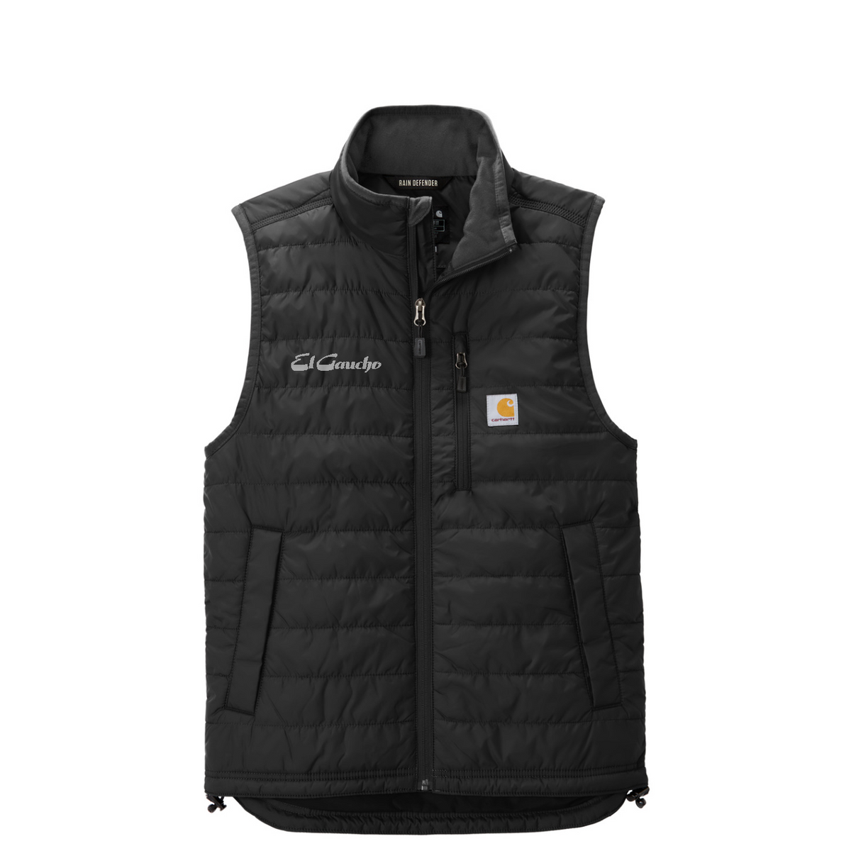 Carhartt Gilliam Vest Embroidered - El Gaucho — Black
