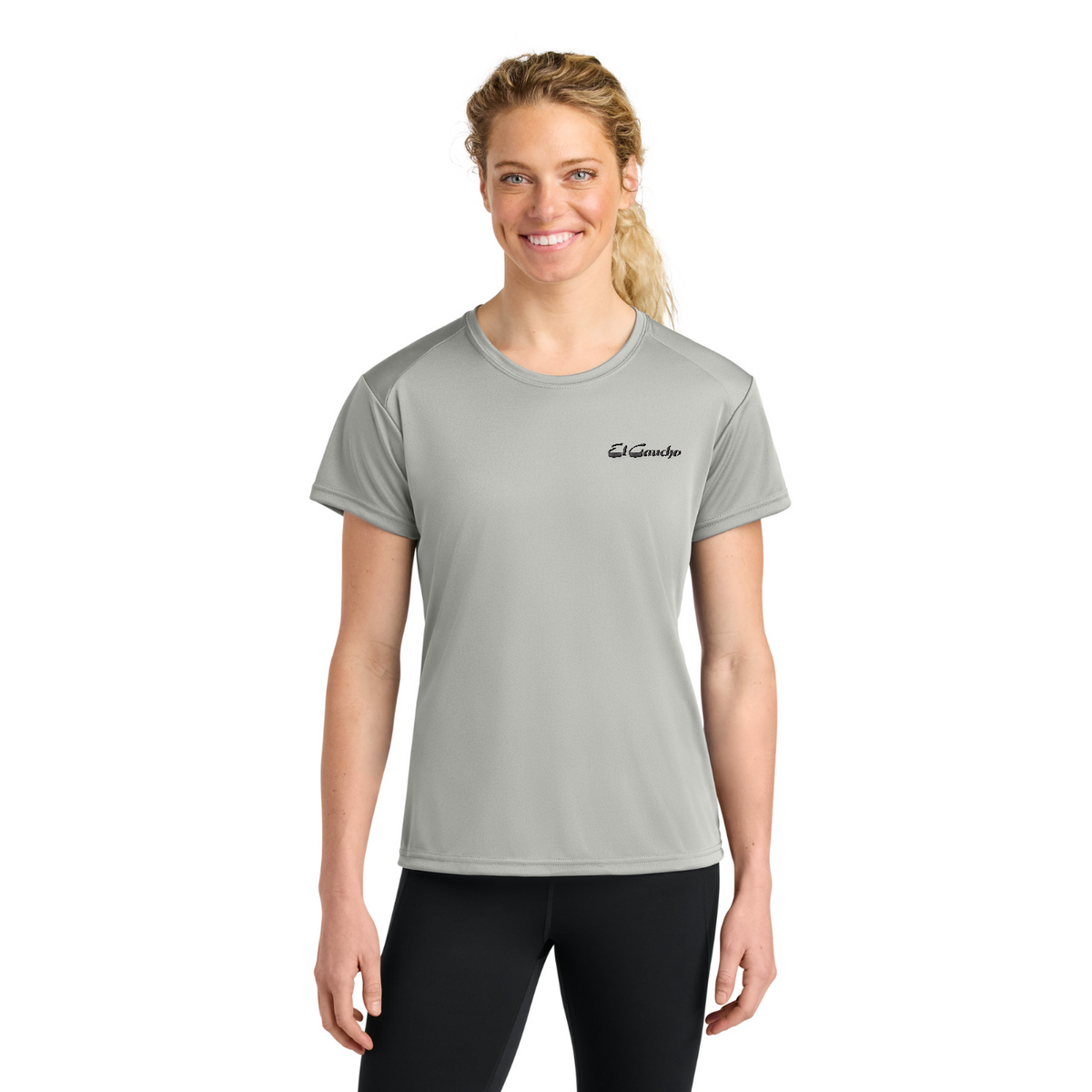 A4 Women's Cooling Performance Short Sleeve Tee - El Gaucho — model