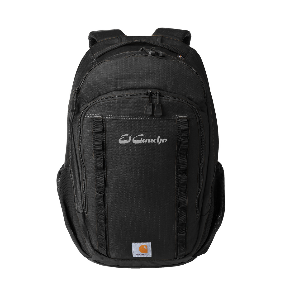 Carhartt 25L Ripstop Backpack Embroidered - El Gaucho — Black