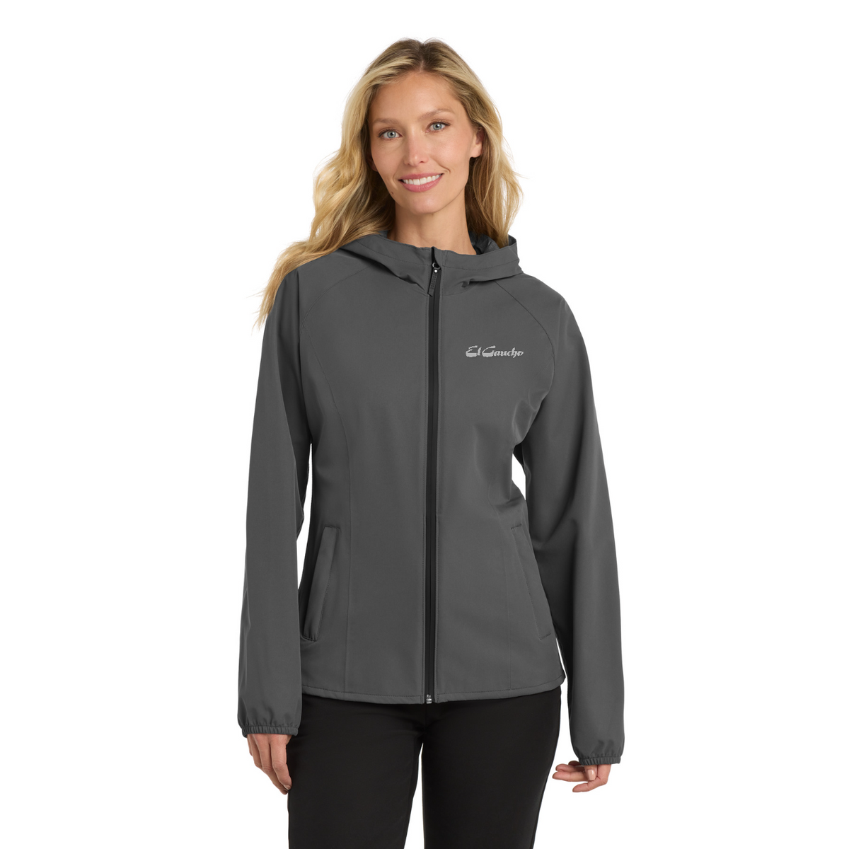 Port Authority Women's Essential Rain Jacket Embroidered - El Gaucho — model