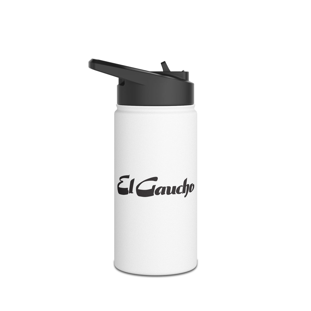 Stainless Steel Water Bottle, Standard Lid - El Gaucho