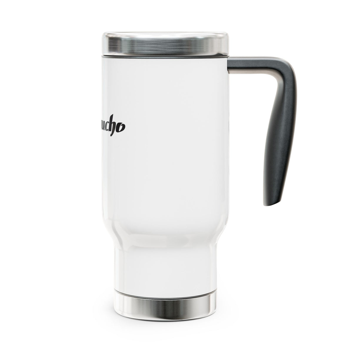 Stainless Steel Travel Mug with Handle, 14oz - El Gaucho