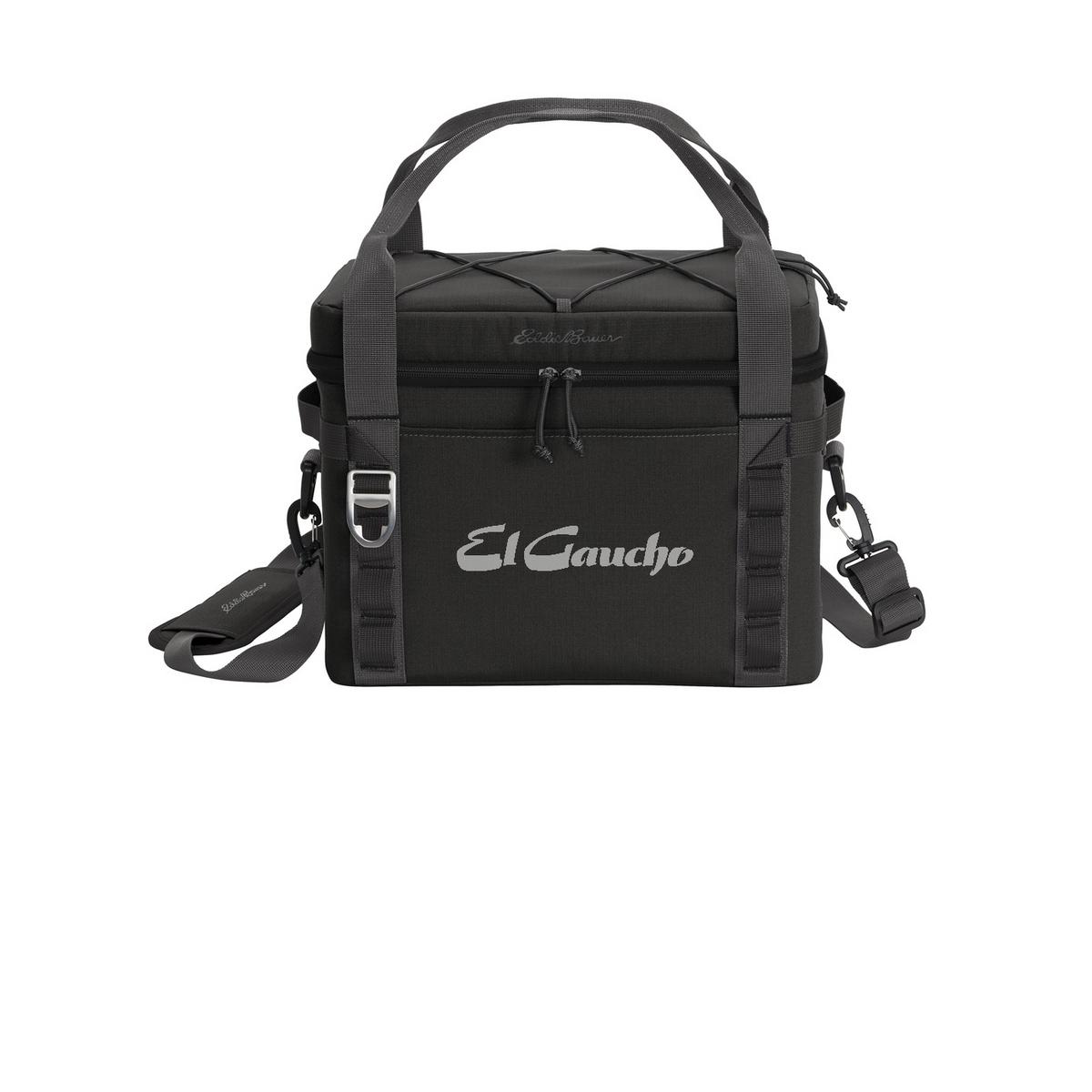 Eddie Bauer  Max Cool 24-Can Cooler — Black/ Grey Steel