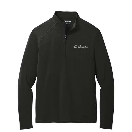 OGIO Motion 1/4-Zip Embroidered - El Gaucho — Blacktop