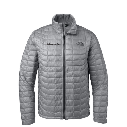 The North Face ThermoBall Trekker Jacket Embroidered - El Gaucho — Mid Grey