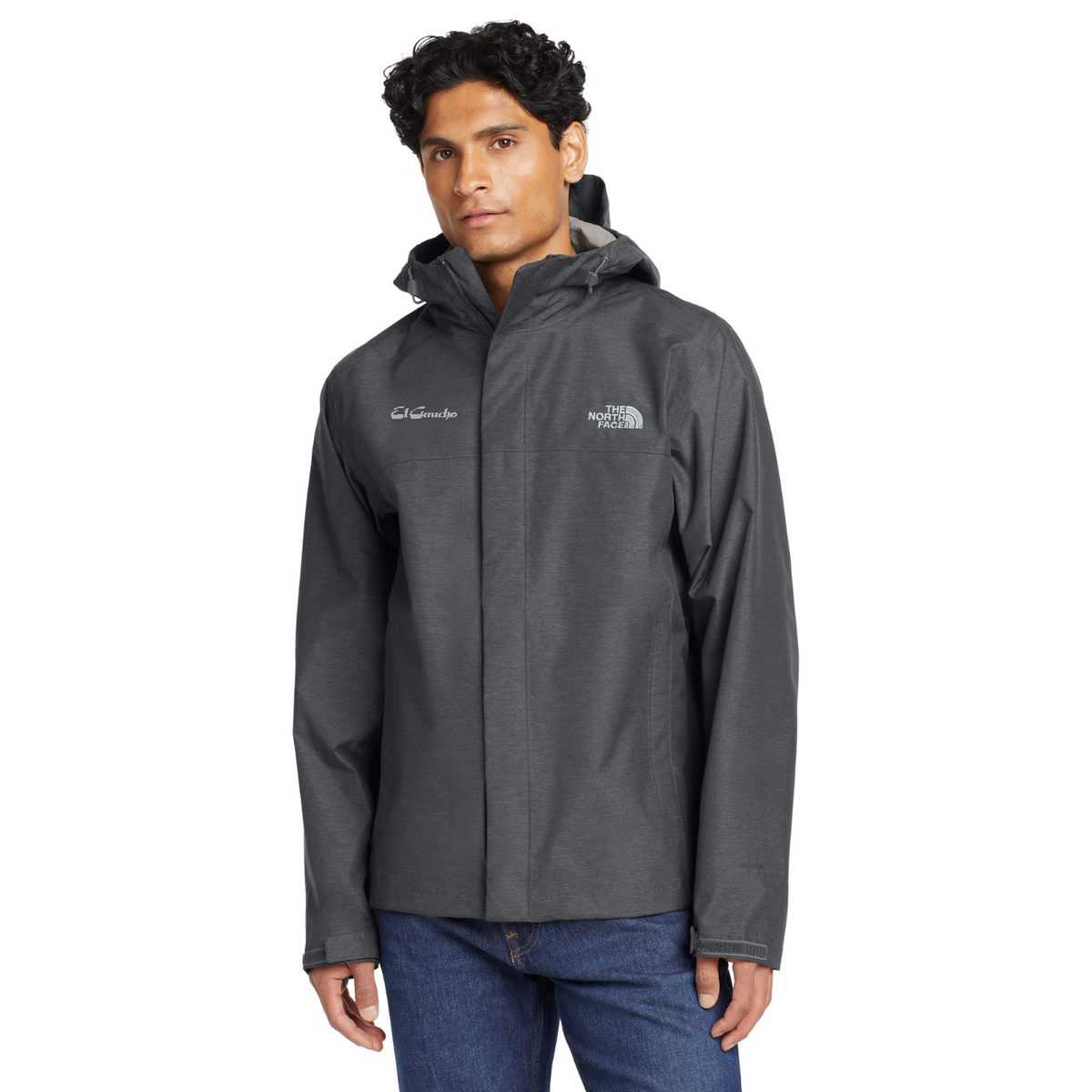 The North Face  DryVent Rain Jacket Embroidered - El Gaucho — model