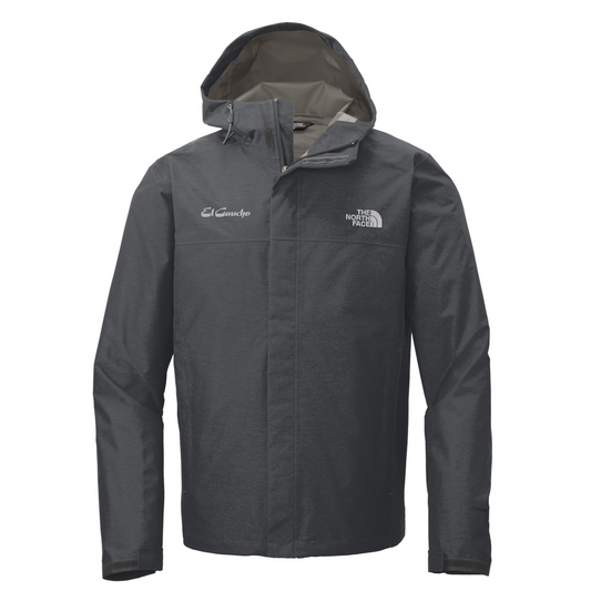 The North Face  DryVent Rain Jacket Embroidered - El Gaucho — TNF Dark Grey Heather