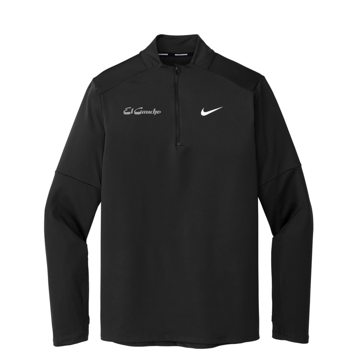 Nike Dri-FIT Element 1/2-Zip Top Embroidered - El Gaucho — Black