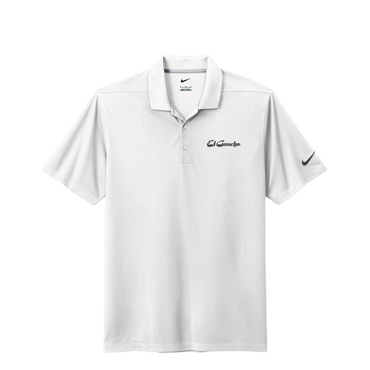 Nike Dri-FIT Micro Pique 2.0 Polo Embroidered - El Gaucho — White