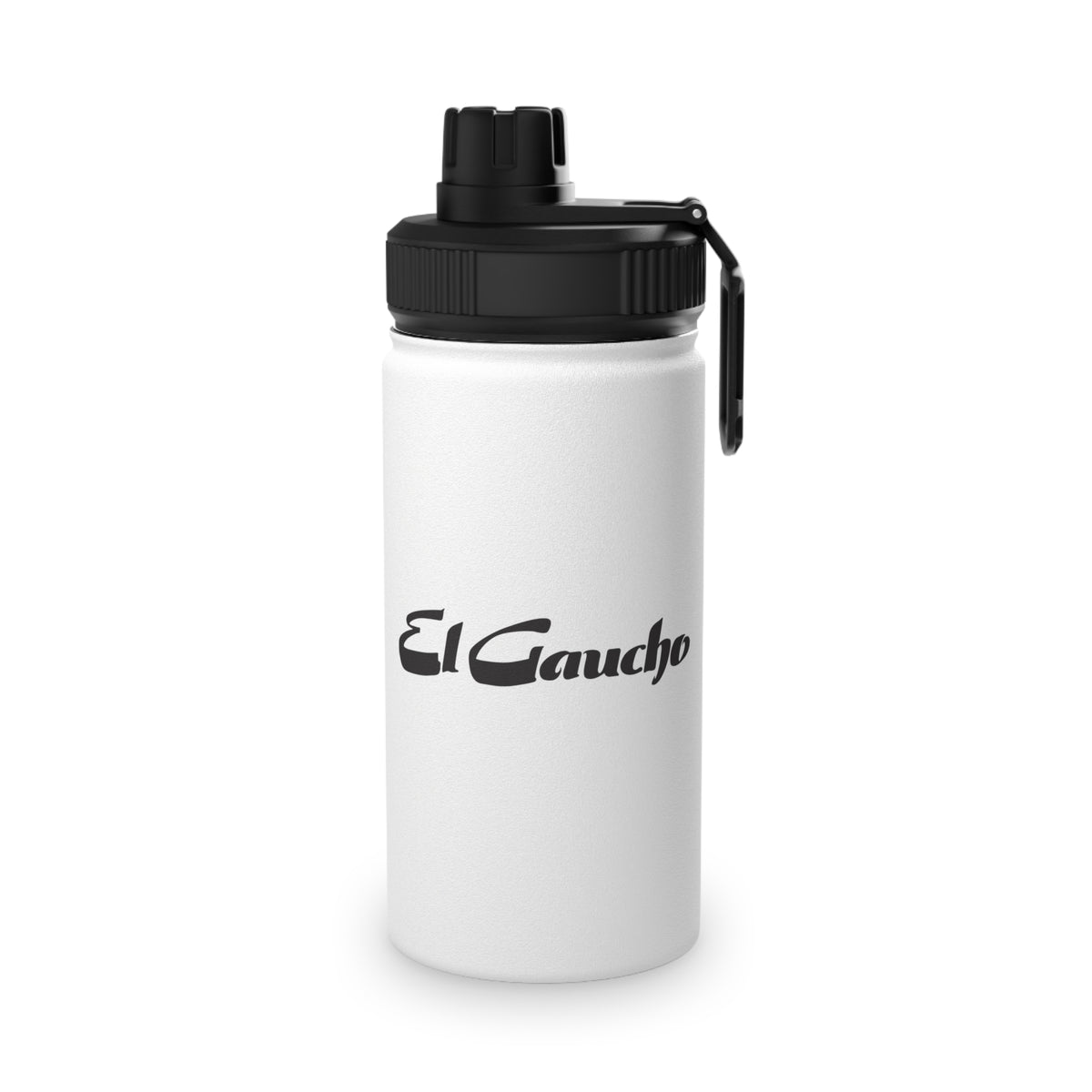 Stainless Steel Water Bottle, Sports Lid - El Gaucho