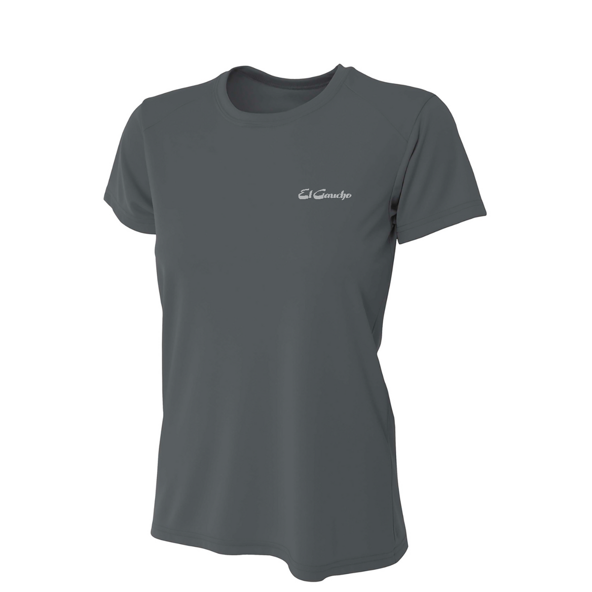 A4 Women's Cooling Performance Short Sleeve Tee - El Gaucho — Graphite