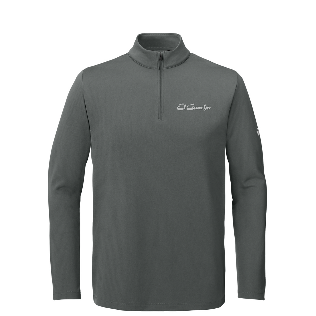 The North Face Ambition 1/4-Zip Embroidered - El Gaucho — Smoked Pearl Grey