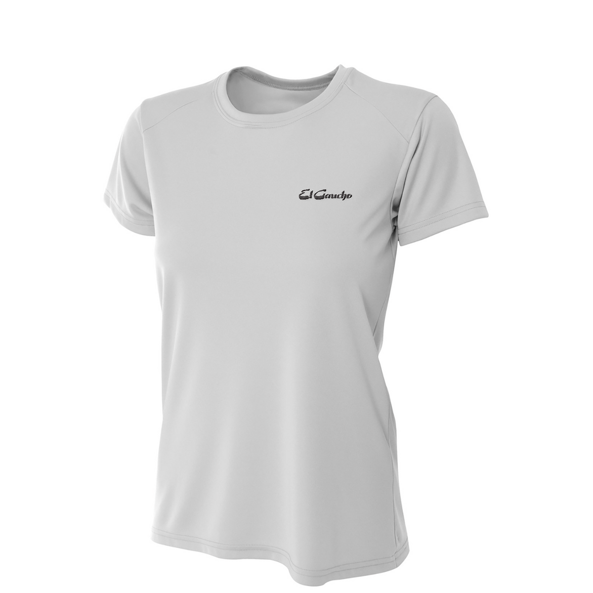 A4 Women's Cooling Performance Short Sleeve Tee - El Gaucho — Silver