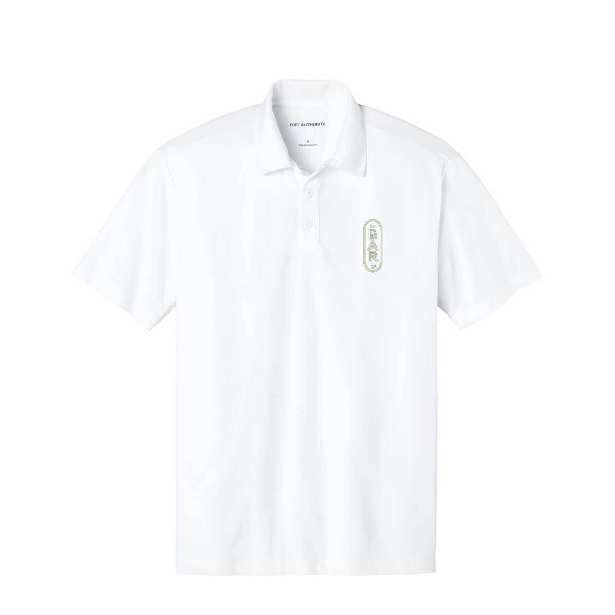 Port Authority Silk Touch Performance Polo - Ilo/The Bar — White