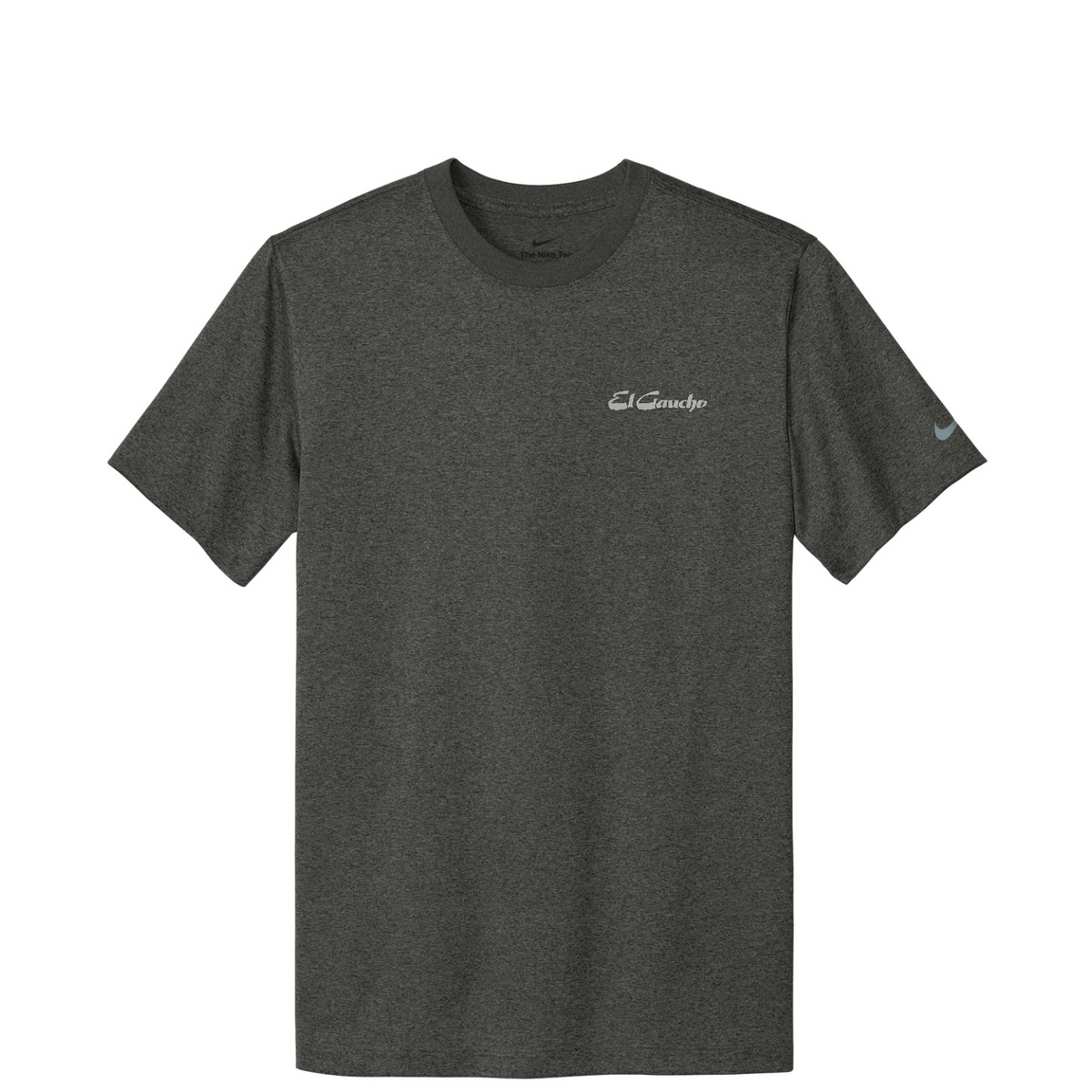 Nike Swoosh Sleeve rLegend Tee - El Gaucho — Dark Smoke Heather