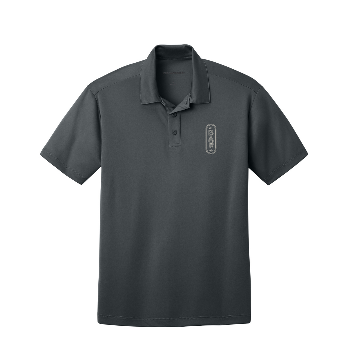 Port Authority Silk Touch Performance Polo - Ilo/The Bar — Steel Grey