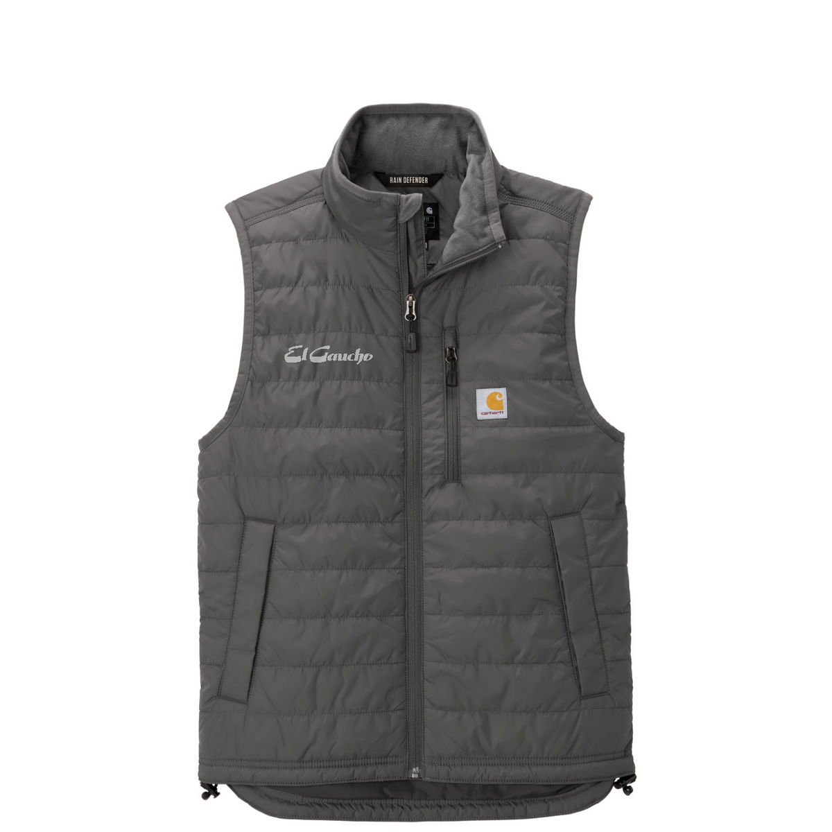 Carhartt Gilliam Vest Embroidered - El Gaucho — Shadow Grey