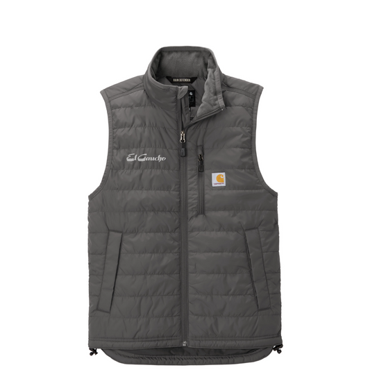 Carhartt Gilliam Vest Embroidered - El Gaucho — Shadow Grey