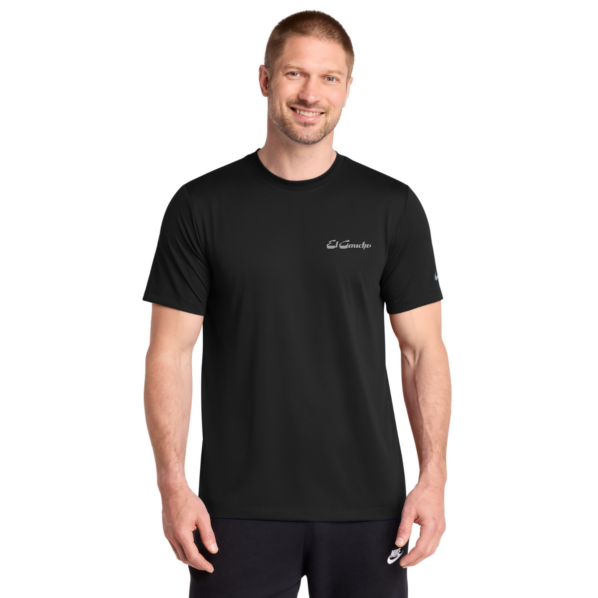 Nike Swoosh Sleeve rLegend Tee - El Gaucho — model