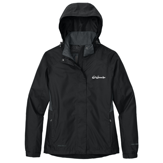 Eddie Bauer Women's Rain Jacket Embroidered - El Gaucho