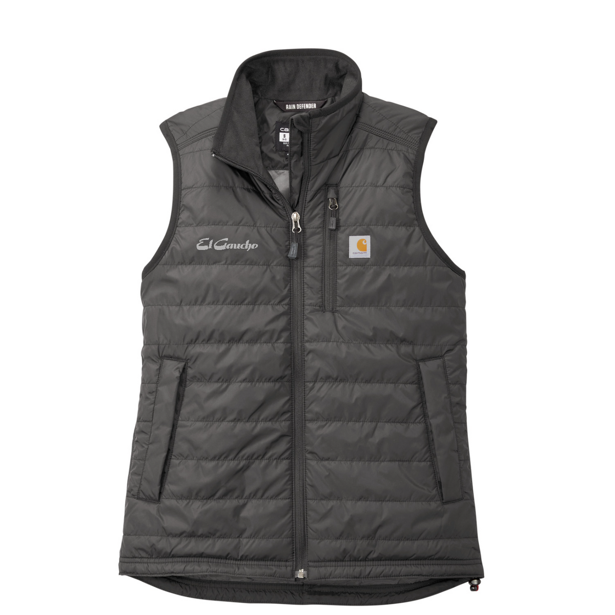 Carhartt Women's Gilliam Vest Embroidered - El Gaucho — Shadow Grey