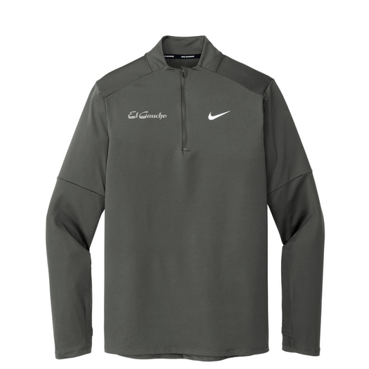 Nike Dri-FIT Element 1/2-Zip Top Embroidered - El Gaucho — Anthracite