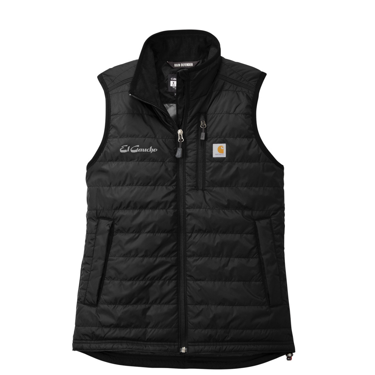 Carhartt Women's Gilliam Vest Embroidered - El Gaucho — Black